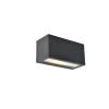 Applique solare da esterno Inka ibrida 9 W 89x180x80 cm grigio scuro