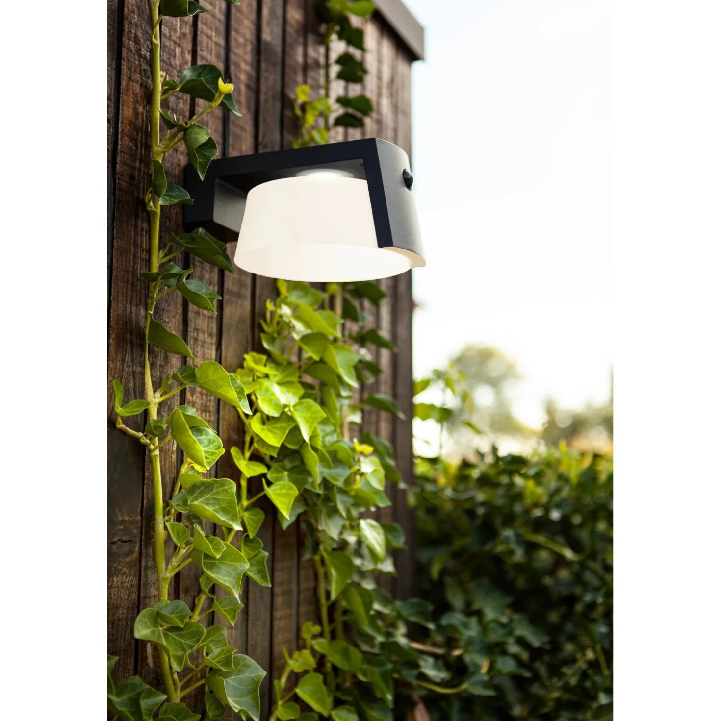 Applique solare da esterno LED Lutec Moon 7,4W 650lm 4000 K 9,6x16x21,7 cm