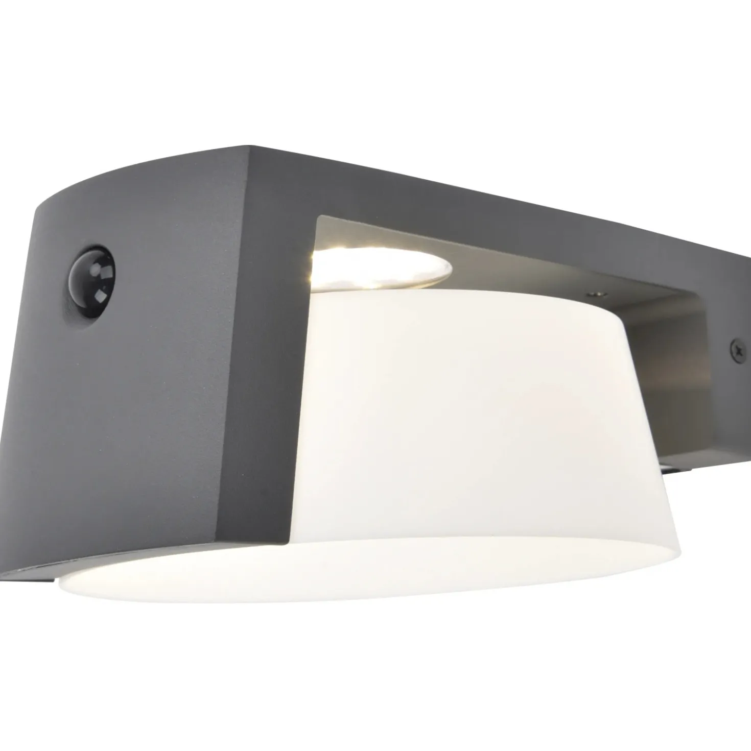 Applique solare da esterno LED Lutec Moon 7,4W 650lm 4000 K 9,6x16x21,7 cm