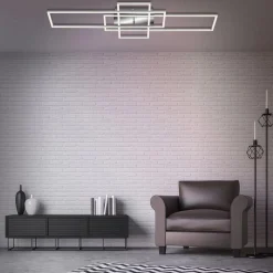 Applique/Plafoniera LED Frame 2500 lm + 1600 lm CCT 104x42 cm