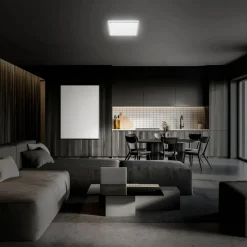 Applique/Plafoniera LED Lino 1800 lm bianco neutro 27x27 cm