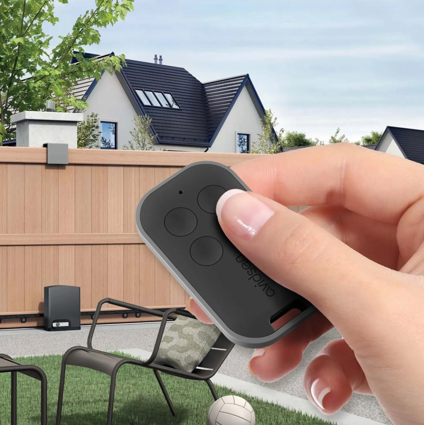 Apricancello scorrevole Smart Avidsen Orea 550