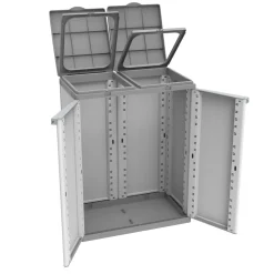 Armadietto 2 ante per differenziata Ecoline 2 Sequoia 110 l 68x39x89 cm