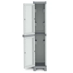 Armadio da esterno alto ad 1 anta con 6 vaschette 35x44x188 cm
