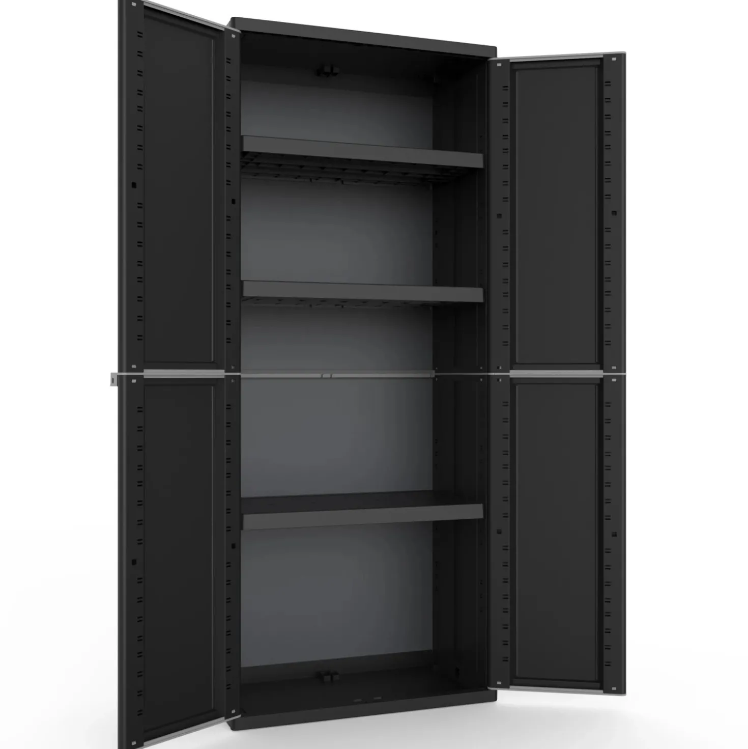 Armadio da esterno alto J Line 2 ante 3 ripiani P 60 kg 163x68x37 cm