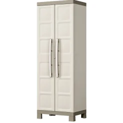 Armadio da esterno alto KIS Excellence in resina 4 ripiani P 15 kg 45x65x182 cm