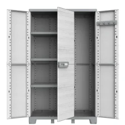Armadio da esterno alto Sequoia in plastica 102x39x172 cm