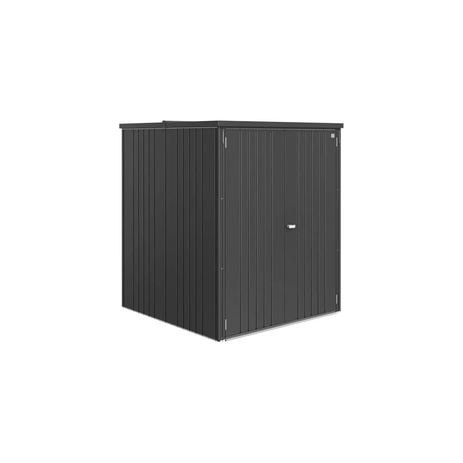 Armadio da esterno Biohort L 150 cm grigio scuro metallizzato