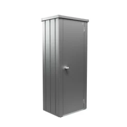 Armadio da esterno Biohort Julia Taglia M High Grigio quarzo metallizzato