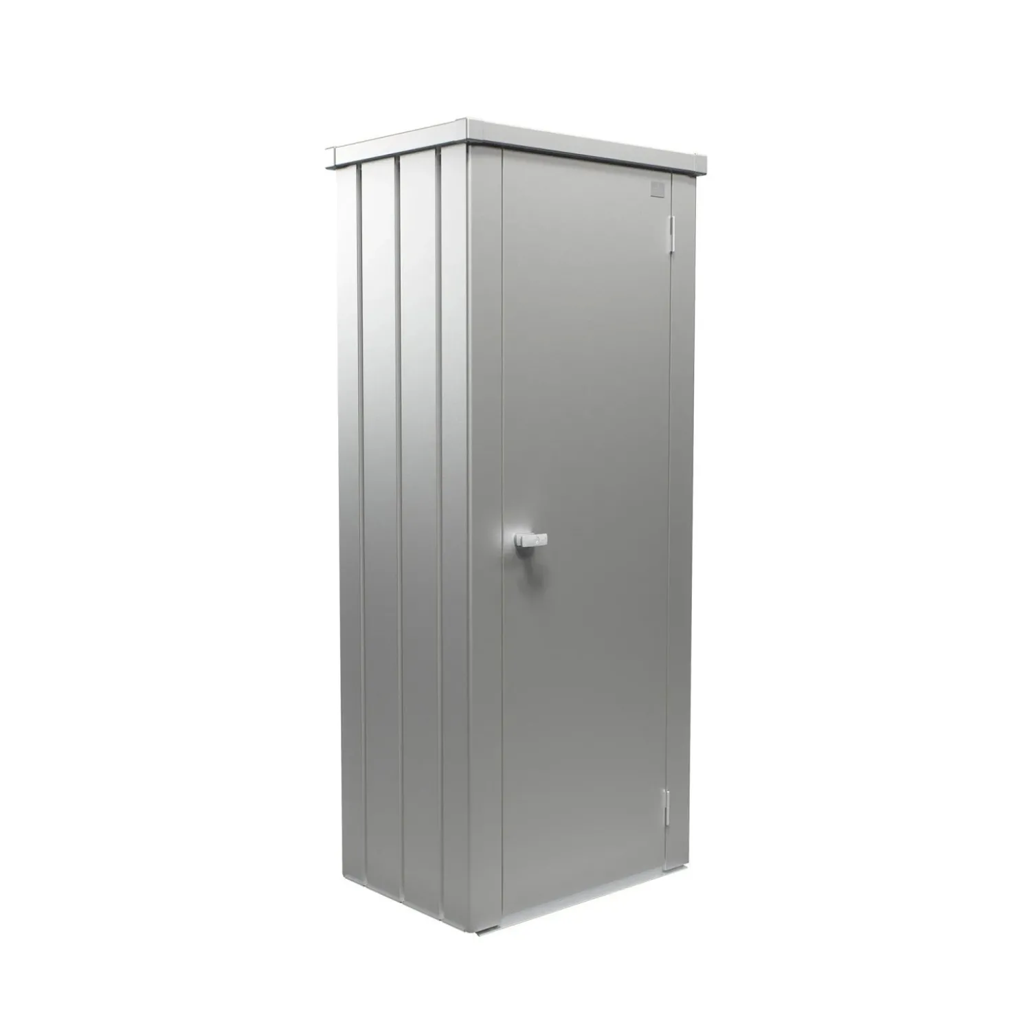 Armadio da esterno Biohort Julia taglia M High argento metallizzato