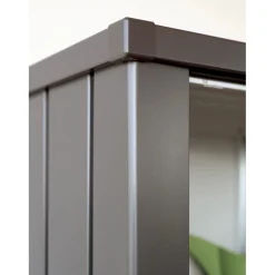 Armadio da esterno Biohort Julia taglia M High argento metallizzato