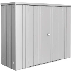 Armadio da esterno Biohort argento 227x83x183 cm
