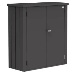 Armadio da esterno Biohort Romeo 140x132x57 cm grigio scuro