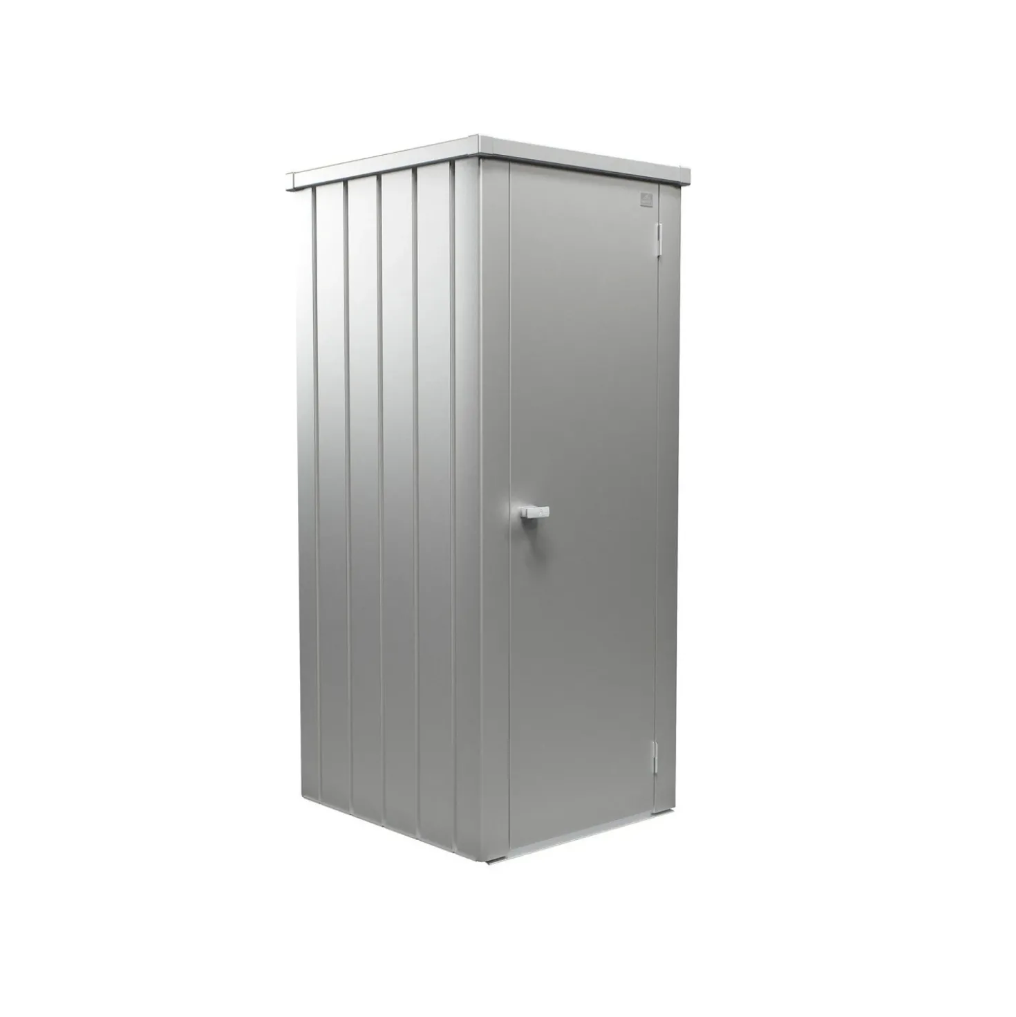 Armadio da esterno Biohort Julia taglia L High argento metallizzato
