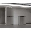 Armadio in plastica Keter Jolly grigio scuro