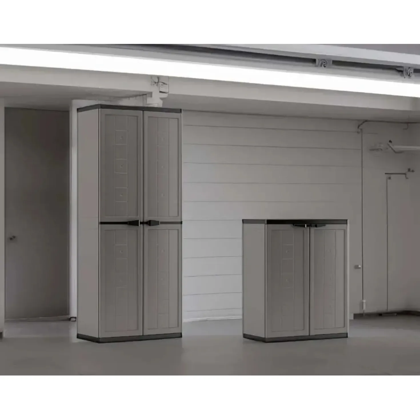 Armadio in plastica Keter Jolly grigio scuro