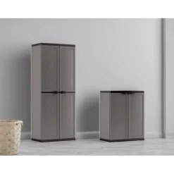 Armadio in plastica Keter Jolly grigio scuro