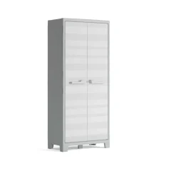 Armadio multispace Keter Maximo 80x44x182H cm grigio-bianco