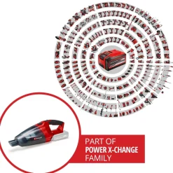 Aspirapolvere a batteria portatile Einhell TE-VC 18 V