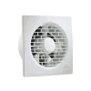 Aspiratore da muro punto filo mf 120/5" timer Vortice 120x120 mm