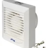 Aspiratore elicoidale con griglia fissa 18 W Ø 120 mm