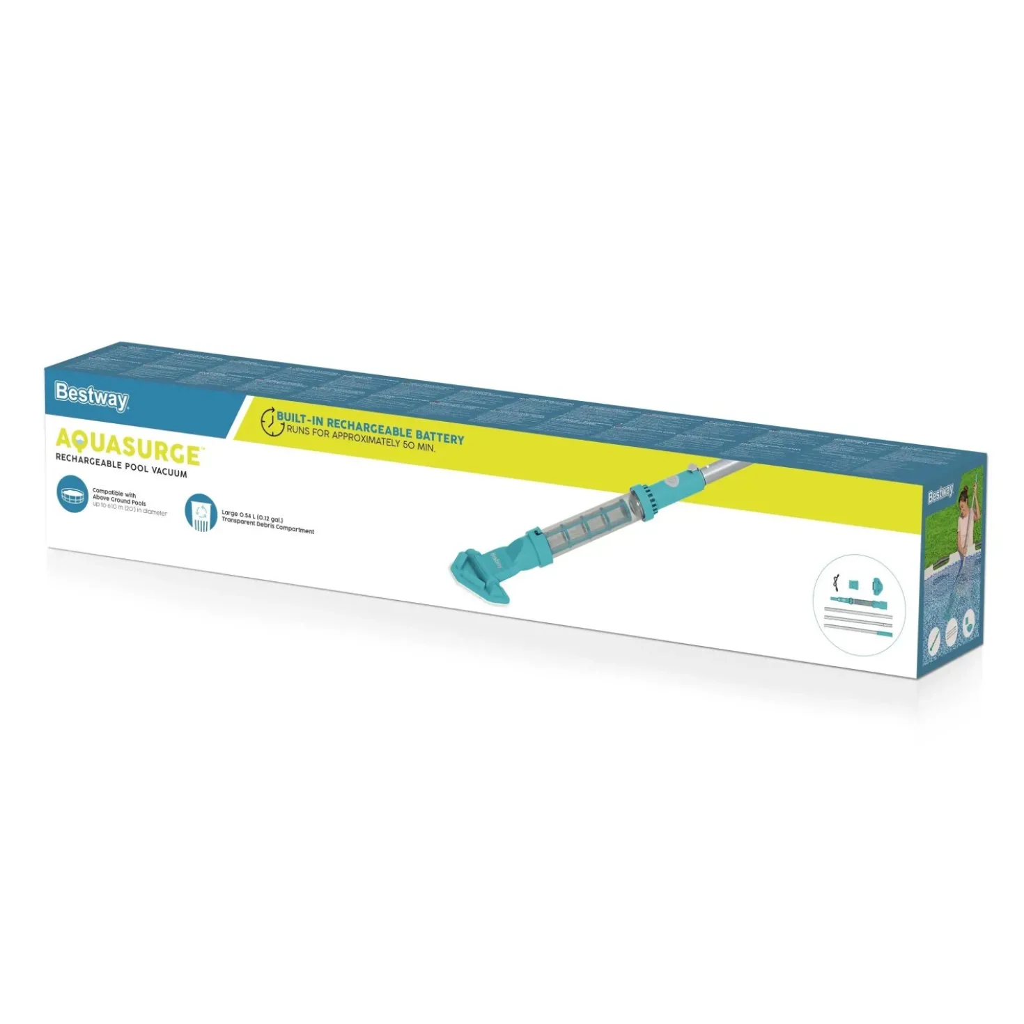 Aspiratore ricaricabile Bestway® AquaSurge™