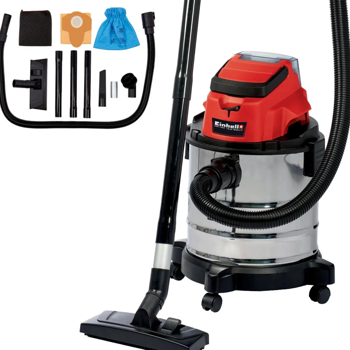Aspiratore solidi liquidi Einhell TC-VC 18/20 20 l