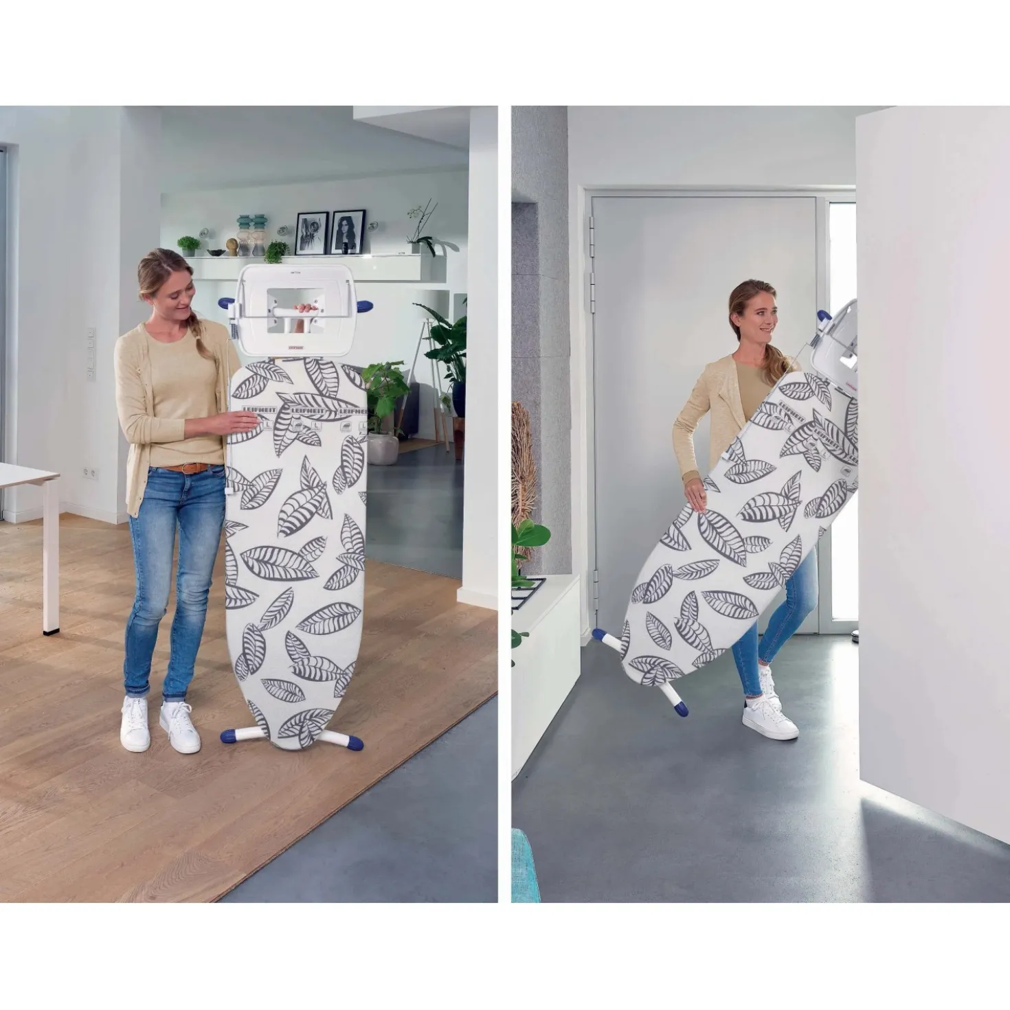 Asse da stiro Air Board Express L MAXX Solid 130x45 cm altezza 76-100 cm