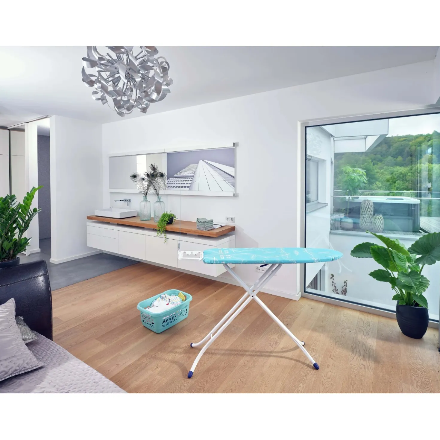 Asse da stiro Air Board M Compact 120x38 cm altezza regolabile 78-98 cm