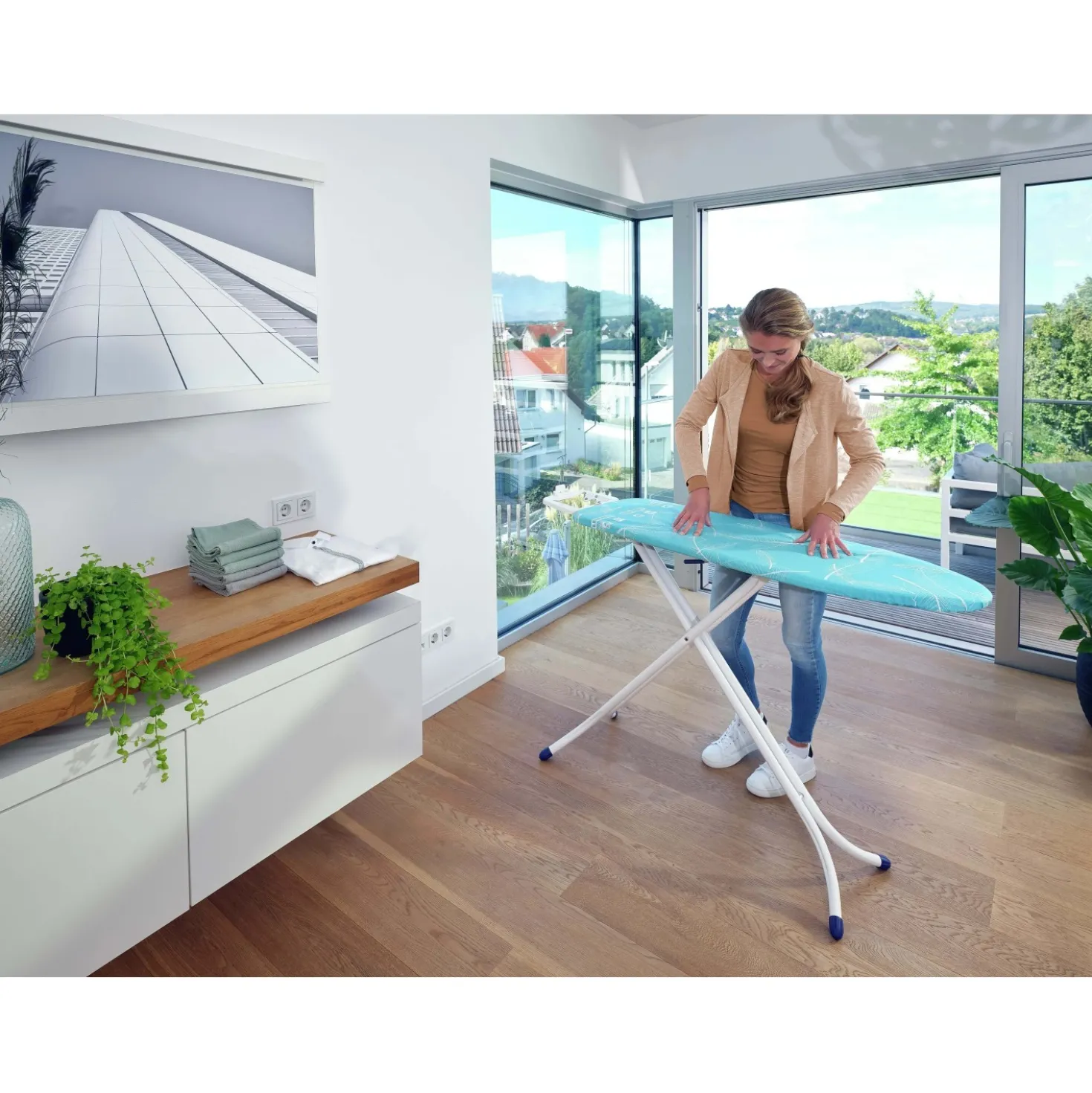 Asse da stiro Air Board M Compact 120x38 cm altezza regolabile 78-98 cm