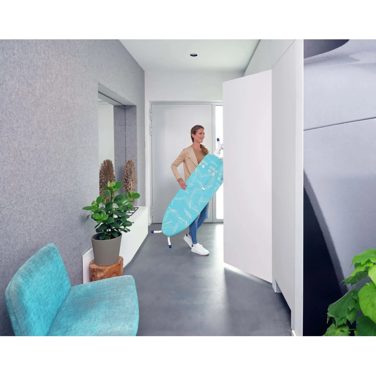 Asse da stiro Air Board M Compact 120x38 cm altezza regolabile 78-98 cm