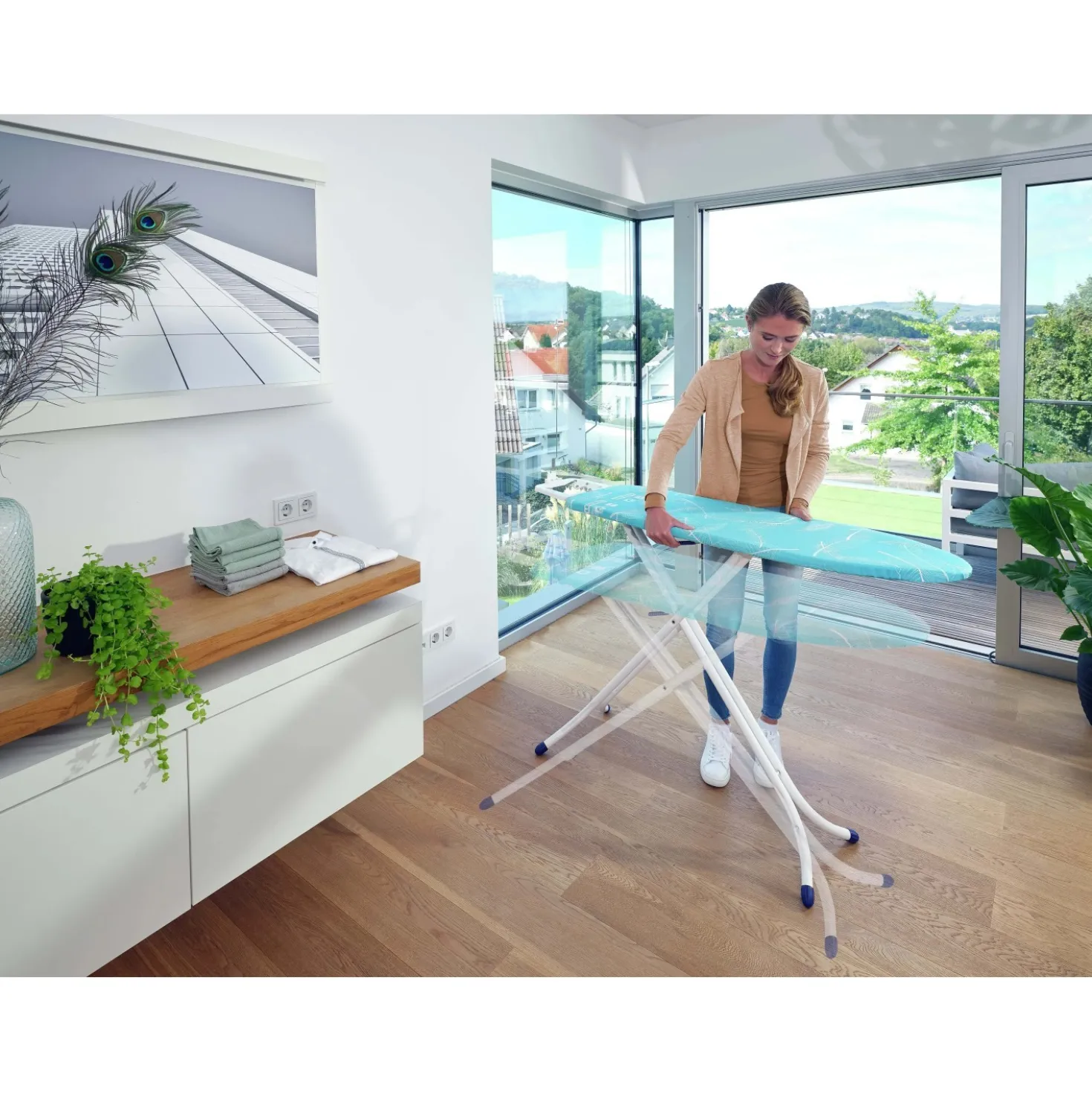 Asse da stiro Air Board M Compact 120x38 cm altezza regolabile 78-98 cm