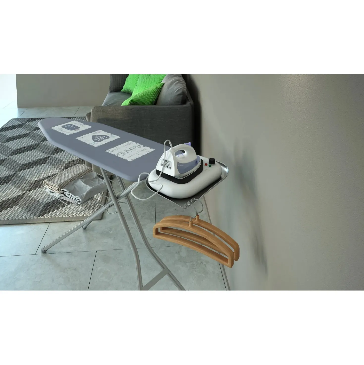 Asse da stiro Colombo Turbo Vapor 120x40 cm