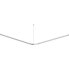 Asta tenda doccia Idrostile con kit montaggio 50x150x1000 mm acciaio lucido