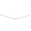Asta tenda doccia Idrostile con kit montaggio 50x150x1300 mm acciaio lucido