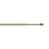Astina per tenda Berlino a vite tonda 30/50 cm oro 2 pz