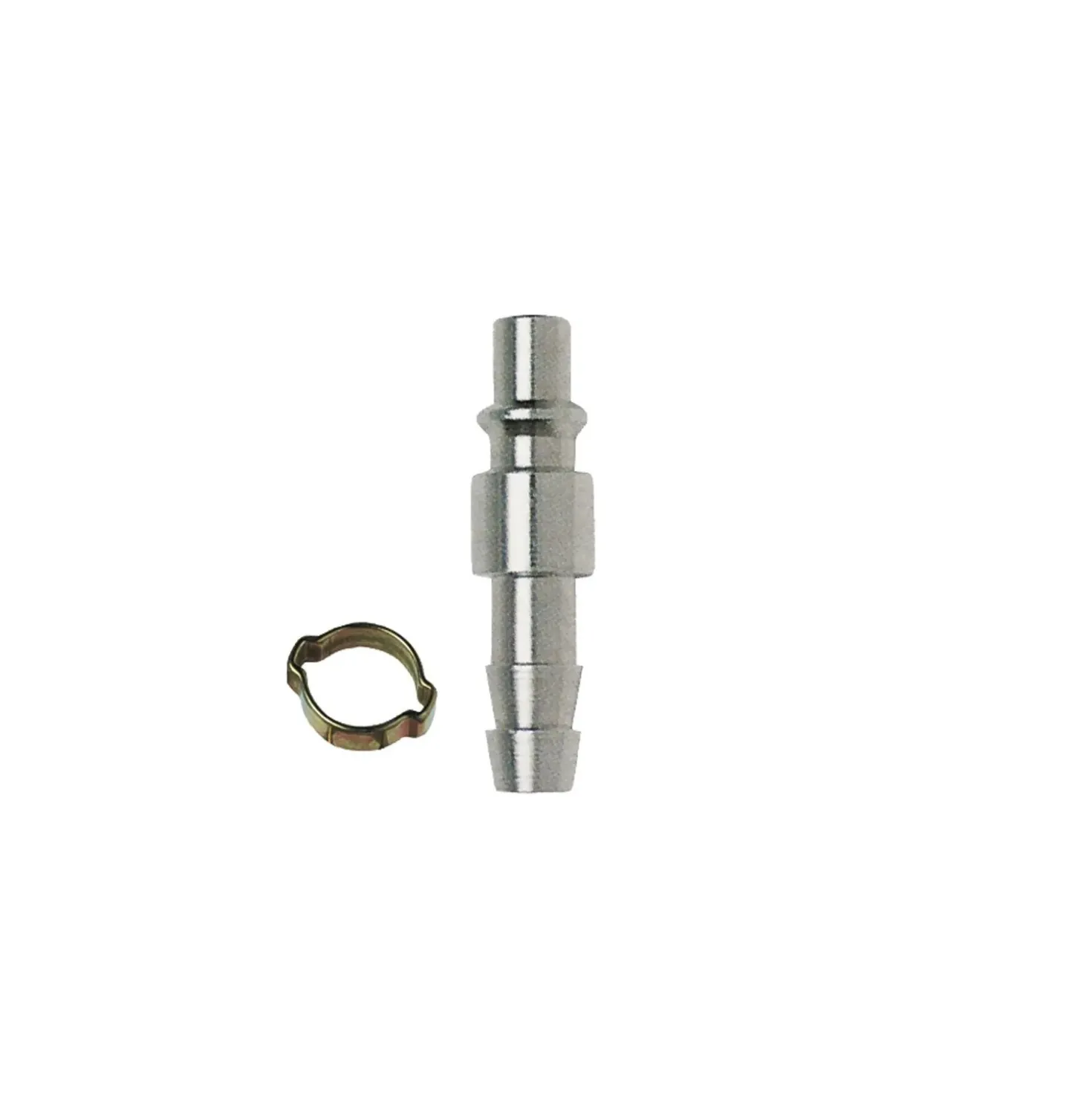 Attacco rapido per aria compressa a resca Ø 6x11 mm con fascetta