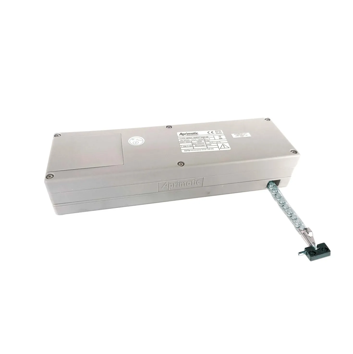 Attuatoreper aperture finestre a sporgere e vasistas Smart Home 230V grigio