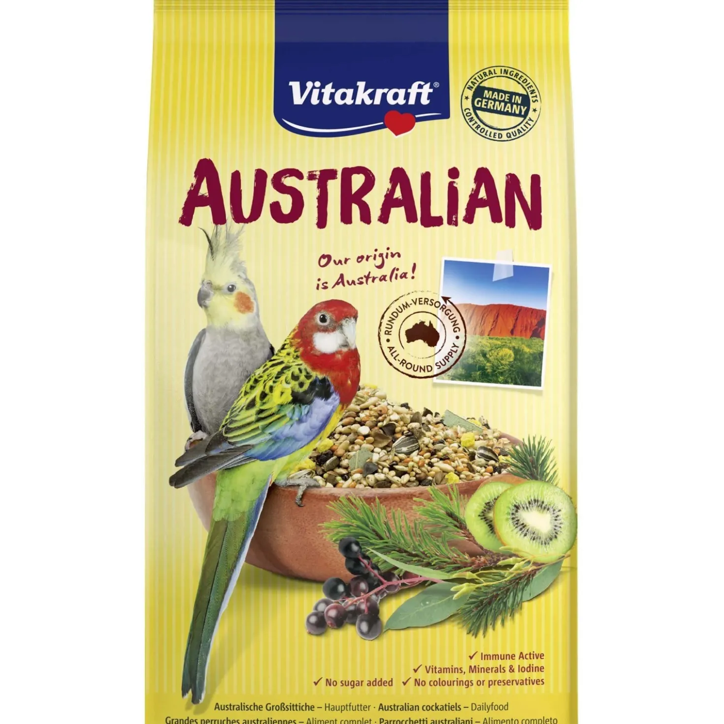 Australian parrocchetti Vitakraft 750 g