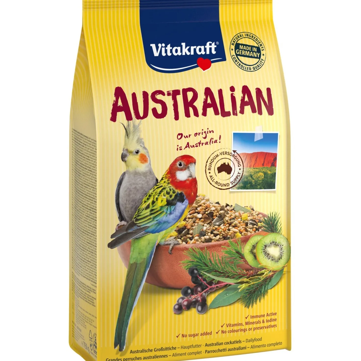 Australian parrocchetti Vitakraft 750 g