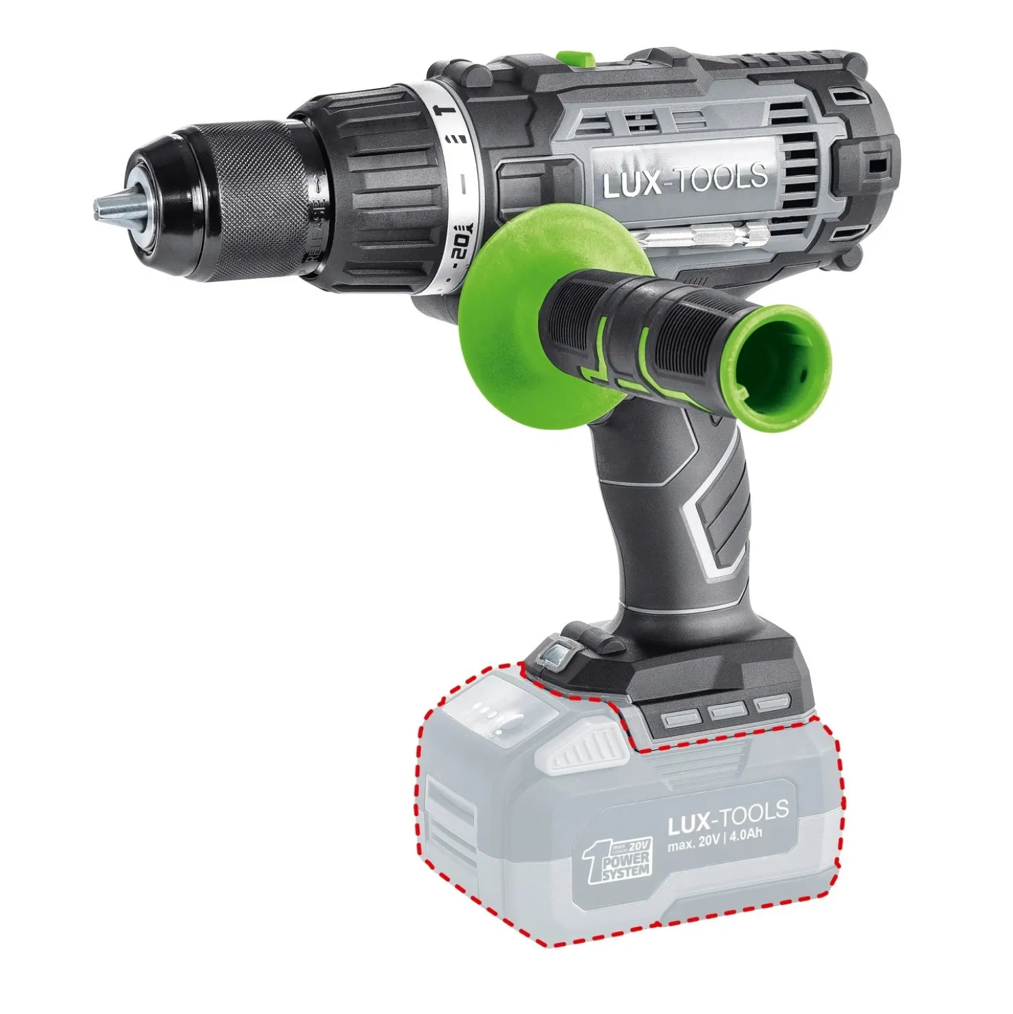 Avvitatore a batteria LUX A-BS-20/S - Solo corpo macchina