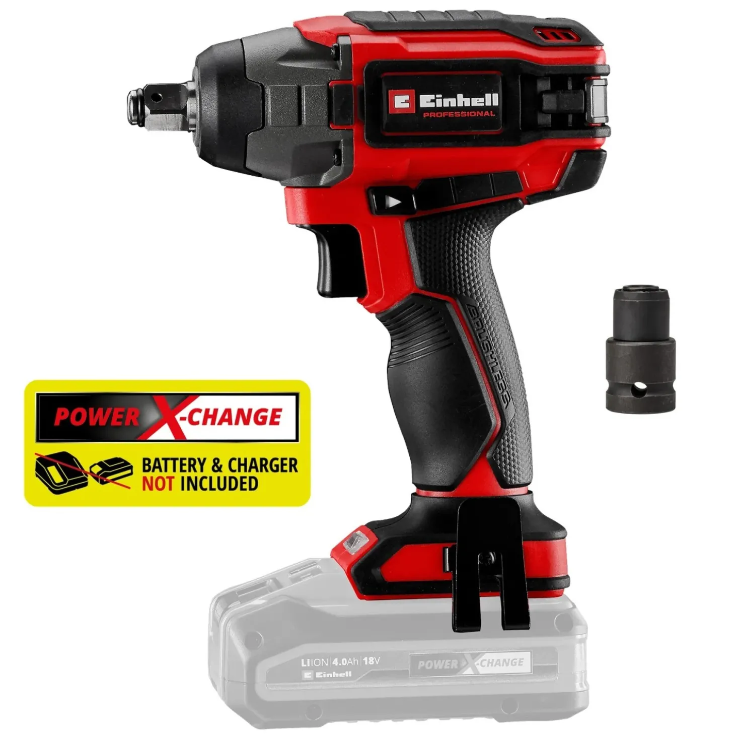 Avvitatore a impulsi a batteria Einhell Power-X-Change Impaxxo 18/230 18 V