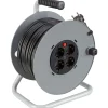 Avvolgicavo 50 m con 4 prese 33x20x26 cm