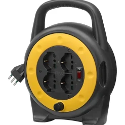 Avvolgicavo Vimar 10A 4 uscite universali 5m