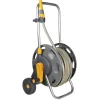Avvolgitubo carrello assemblato con ruote e tubo 30 m
