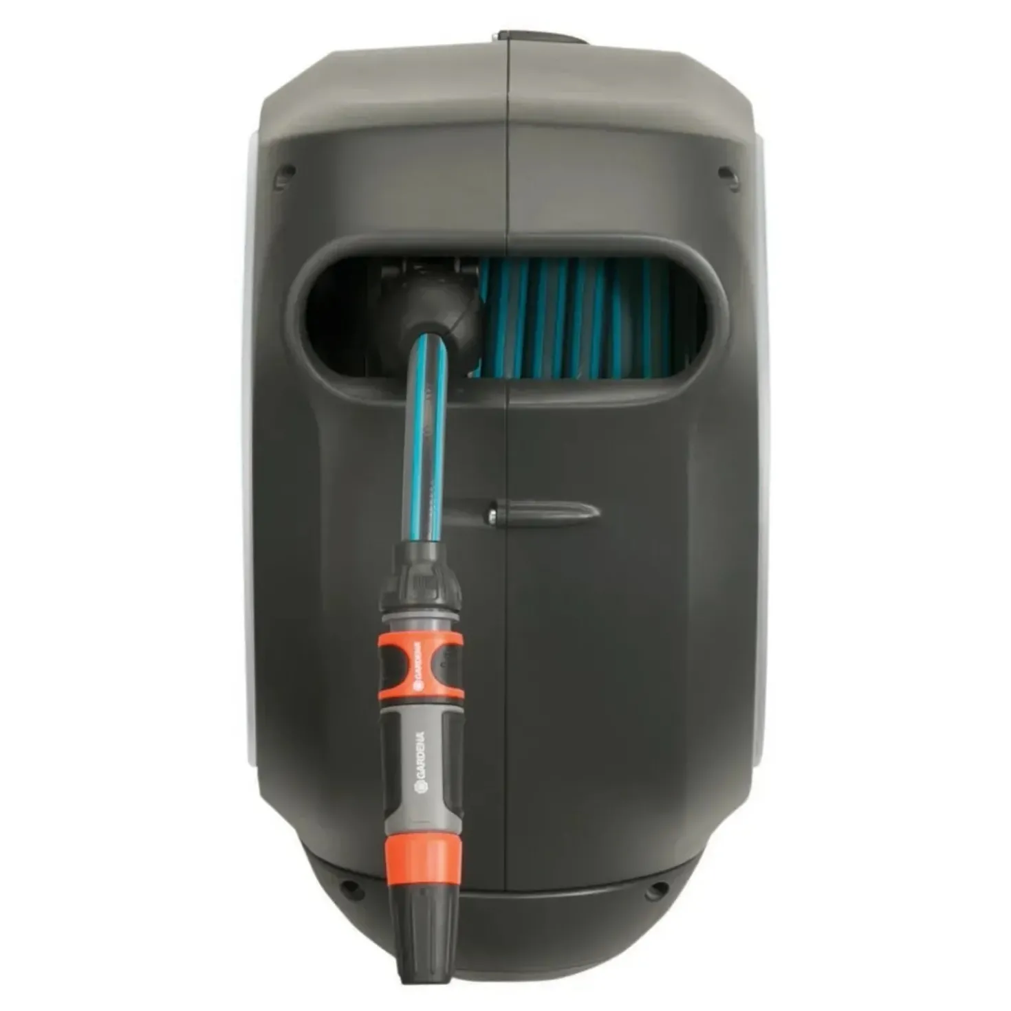 Avvolgitubo da parete automatico Rollup S Gardena tubo da 15 m Ø 11 mm