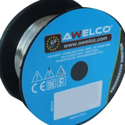 Awelco bobina filo acciaio inox per saldatura con gas Ø 0,8 Kg 0,45 blister 1 pz