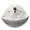 Bacinella da esterno a muro Fradusta in cemento anticato 50x57x21 cm