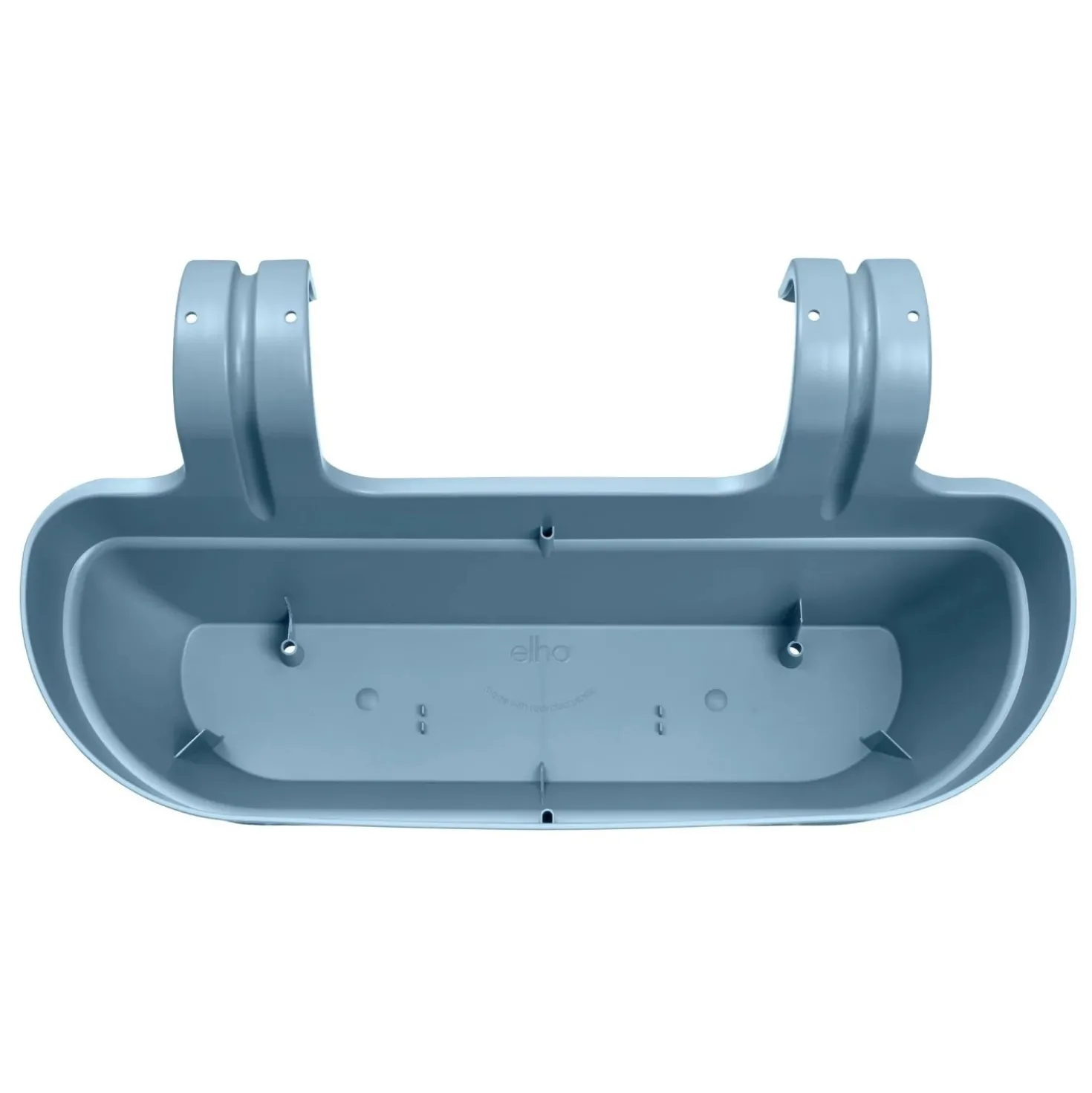 Balconiera Vibia Easy Hanger L blu in plastica 46x27x Ø 24 cm