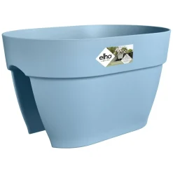 Balconiera Vibia Flower Bridge blu in plastica Ø 26 cm